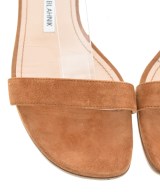 MANOLO BLAHNIK（マノロ　ブラニク）サンダル 茶 サイズ:EU37(23.5cm位) レディース/2200608506067