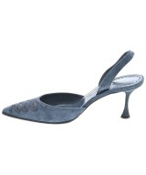 MANOLO BLAHNIK（マノロ　ブラニク）パンプス 紺 サイズ:EU37 1/2(24cm位) レディース/2200668892018