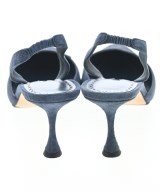 MANOLO BLAHNIK（マノロ　ブラニク）パンプス 紺 サイズ:EU37 1/2(24cm位) レディース/2200668892018