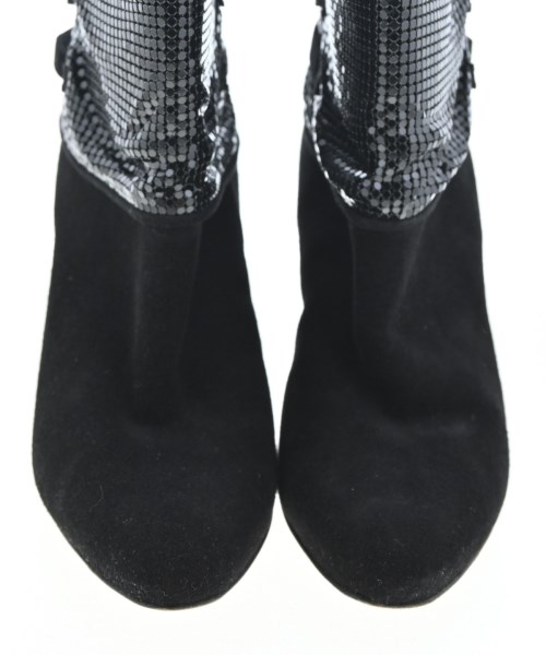 MANOLO BLAHNIK（マノロ　ブラニク）ブーティ 黒 サイズ:EU38(24.5cm位) レディース/2200668074391