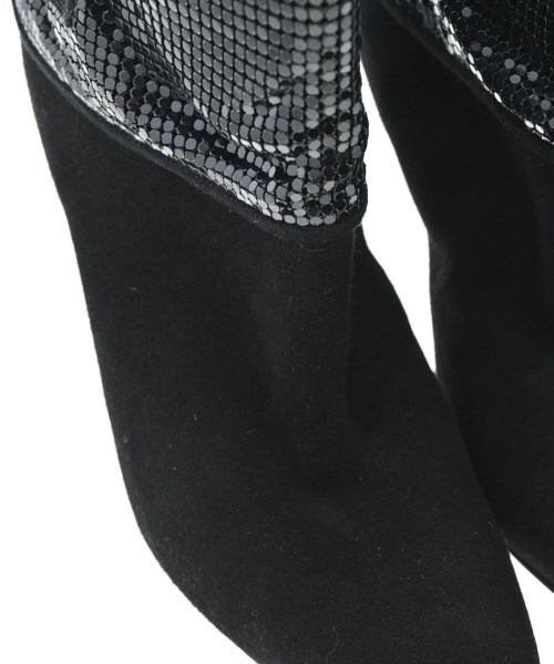 MANOLO BLAHNIK（マノロ　ブラニク）ブーティ 黒 サイズ:EU38(24.5cm位) レディース/2200668074391