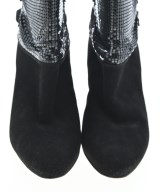 MANOLO BLAHNIK（マノロ　ブラニク）ブーティ 黒 サイズ:EU38(24.5cm位) レディース/2200668074391