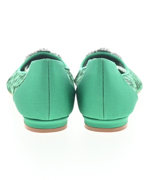 MANOLO BLAHNIK（マノロ　ブラニク）パンプス 緑 サイズ:EU35 1/2(22cm位) レディース/2200677456041