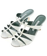 MANOLO BLAHNIK（マノロ　ブラニク）サンダル 白 サイズ:EU35(21.5cm位) レディース/2200677456058