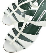 MANOLO BLAHNIK（マノロ　ブラニク）サンダル 白 サイズ:EU35(21.5cm位) レディース/2200677456058
