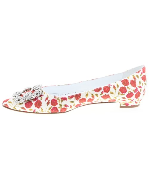 MANOLO BLAHNIK（マノロ　ブラニク）パンプス 白 サイズ:EU37 1/2(24cm位) レディース/2200677916118