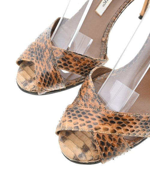 MANOLO BLAHNIK（マノロ　ブラニク）サンダル 茶 サイズ:EU35 1/2(22cm位) レディース/2200675306171