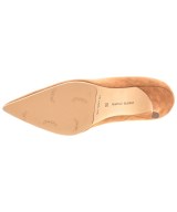 MANOLO BLAHNIK（マノロ　ブラニク）パンプス 茶 サイズ:EU35(21.5cm位) レディース/2200674496187