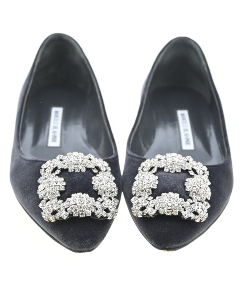 MANOLO BLAHNIK（マノロ　ブラニク）パンプス グレー サイズ:EU34 1/2(21cm位) レディース/2200680345028