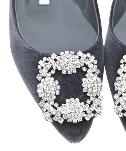 MANOLO BLAHNIK（マノロ　ブラニク）パンプス グレー サイズ:EU34 1/2(21cm位) レディース/2200680345028