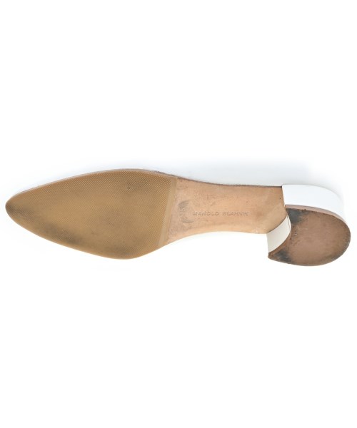 MANOLO BLAHNIK（マノロ　ブラニク）パンプス 白 サイズ:EU36(22.5cm位) レディース/2200696600050