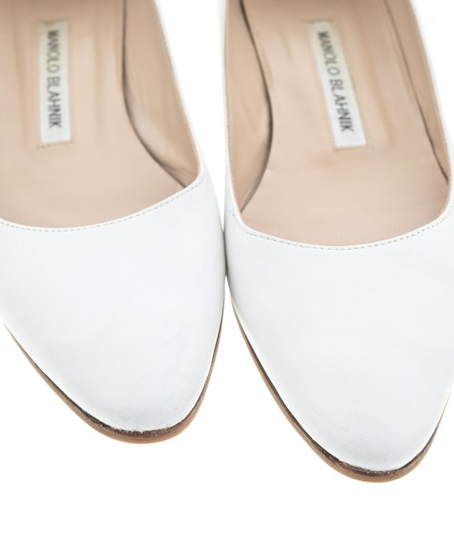MANOLO BLAHNIK（マノロ　ブラニク）パンプス 白 サイズ:EU36(22.5cm位) レディース/2200696600050