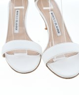 MANOLO BLAHNIK（マノロ　ブラニク）サンダル 白 サイズ:EU35(21.5cm位) レディース/2200699412100