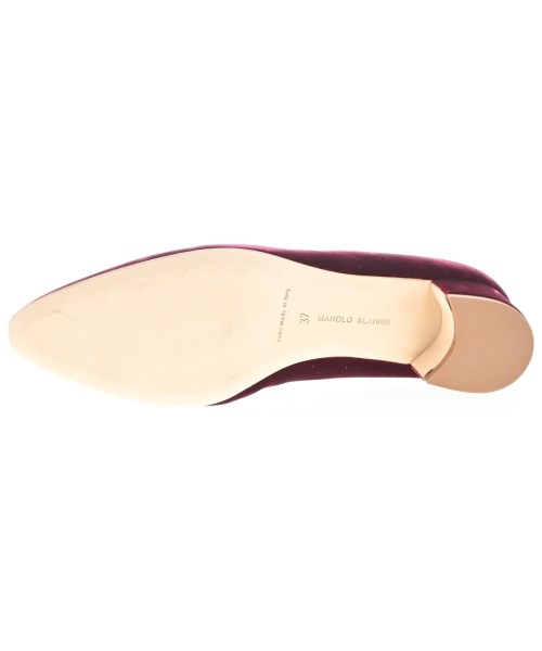MANOLO BLAHNIK（マノロ　ブラニク）パンプス 赤 サイズ:EU37(23.5cm位) レディース/2200698848276