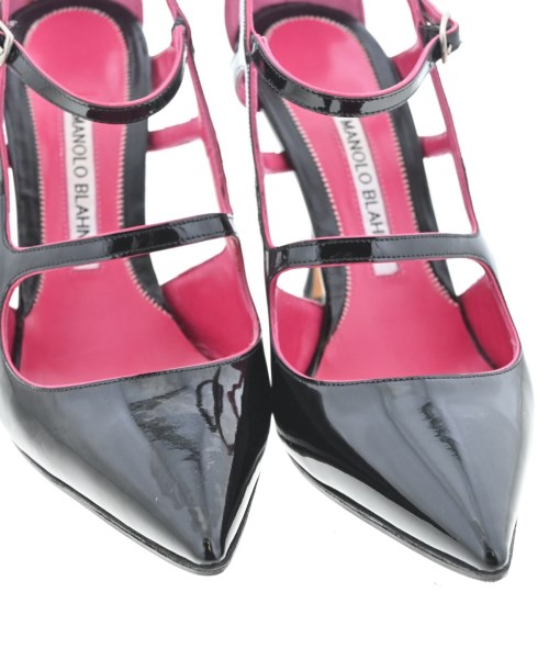 MANOLO BLAHNIK（マノロ　ブラニク）パンプス 黒 サイズ:EU38(24cm位) レディース/2200700313105