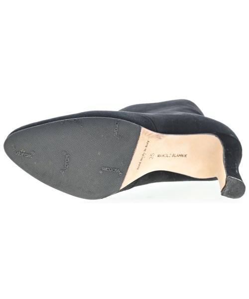 MANOLO BLAHNIK（マノロ　ブラニク）ブーティ 黒 サイズ:EU35(21.5cm位) レディース/2200647502013