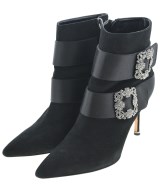 MANOLO BLAHNIK（マノロ　ブラニク）ブーツ 黒 サイズ:EU36(22.5cm位) レディース/2200656844029