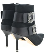 MANOLO BLAHNIK（マノロ　ブラニク）ブーツ 黒 サイズ:EU36(22.5cm位) レディース/2200656844029
