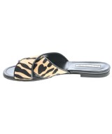 MANOLO BLAHNIK（マノロ　ブラニク）サンダル ベージュ サイズ:EU38(24.5cm位) レディース/2200659277473