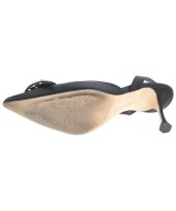 MANOLO BLAHNIK（マノロ　ブラニク）サンダル 黒 サイズ:EU36(22.5cm位) レディース/2200710250049