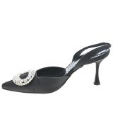 MANOLO BLAHNIK（マノロ　ブラニク）サンダル 黒 サイズ:EU36(22.5cm位) レディース/2200710250049