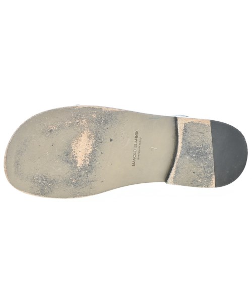 MANOLO BLAHNIK（マノロ　ブラニク）サンダル 紺 サイズ:UK7(25.5cm位) メンズ/2200710633118