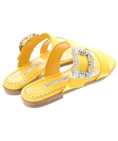 MANOLO BLAHNIK（マノロ　ブラニク）サンダル 黄 サイズ:36(23cm位) レディース/2200694411122