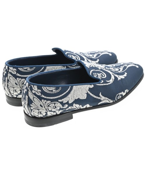 MANOLO BLAHNIK（マノロ　ブラニク）ドレスシューズ/ローファー 紺 サイズ:5(24.5cm位) レディース/2200710978288