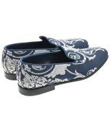 MANOLO BLAHNIK（マノロ　ブラニク）ドレスシューズ/ローファー 紺 サイズ:5(24.5cm位) レディース/2200710978288