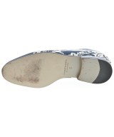 MANOLO BLAHNIK（マノロ　ブラニク）ドレスシューズ/ローファー 紺 サイズ:5(24.5cm位) レディース/2200710978288