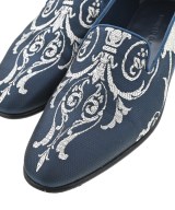 MANOLO BLAHNIK（マノロ　ブラニク）ドレスシューズ/ローファー 紺 サイズ:5(24.5cm位) レディース/2200710978288