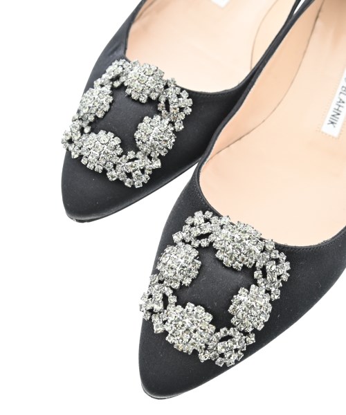 MANOLO BLAHNIK（マノロ　ブラニク）パンプス 黒 サイズ:EU37 1/2(24cm位) レディース/2200711883017
