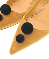 MANOLO BLAHNIK（マノロ　ブラニク）パンプス 黄 サイズ:EU38(24.5cm位) レディース/2200712971140