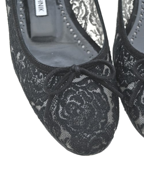 MANOLO BLAHNIK（マノロ　ブラニク）バレエシューズ/オペラシューズ 黒 サイズ:EU34 1/2(21cm位) レディース/2200711194021