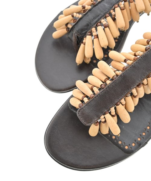 MANOLO BLAHNIK（マノロ　ブラニク）サンダル 茶 サイズ:EU35 1/2(22cm位) レディース/2200714919126
