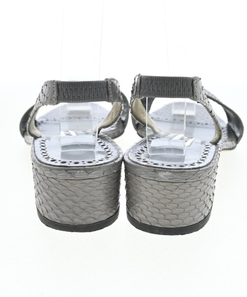 MANOLO BLAHNIK（マノロ　ブラニク）サンダル グレー サイズ:EU37(23.5cm位) レディース/2200718756031