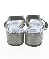 MANOLO BLAHNIK（マノロ　ブラニク）サンダル グレー サイズ:EU37(23.5cm位) レディース/2200718756031