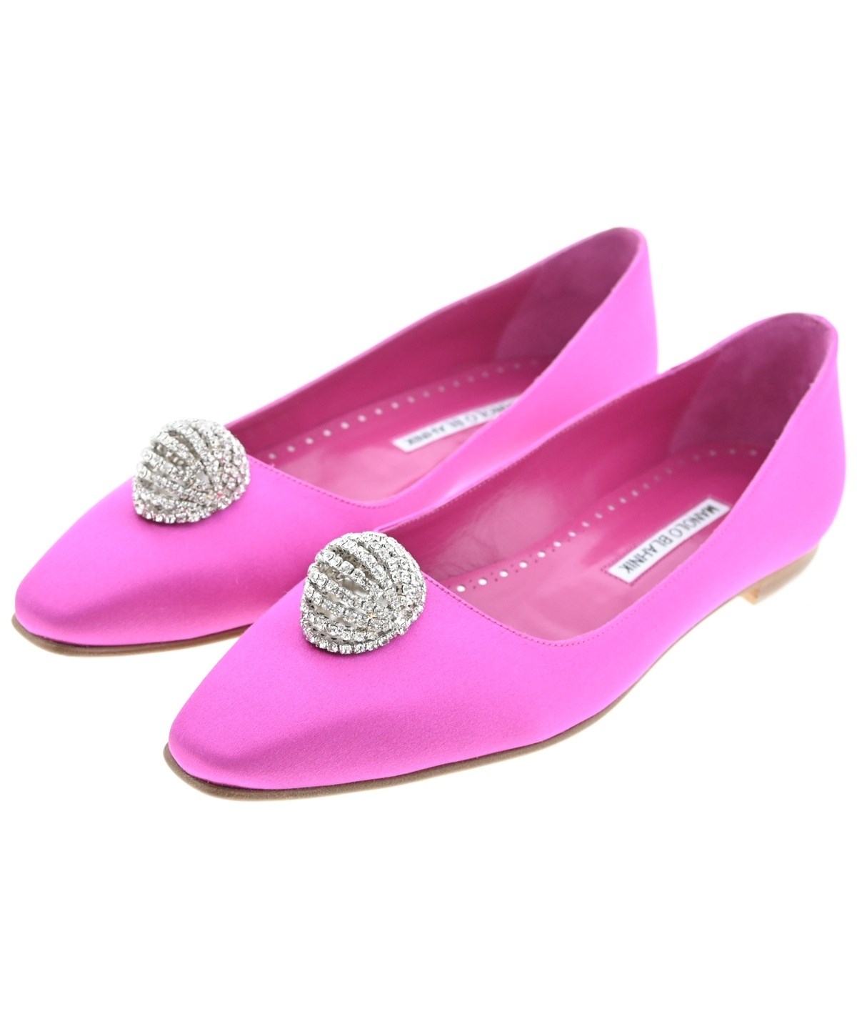 MANOLO BLAHNIK（マノロ ブラニク）パンプス ピンク サイズ:EU37(23.5