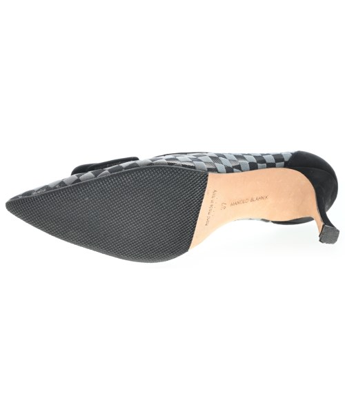 MANOLO BLAHNIK（マノロ　ブラニク）パンプス グレー サイズ:EU37(23.5cm位) レディース/2200645579024