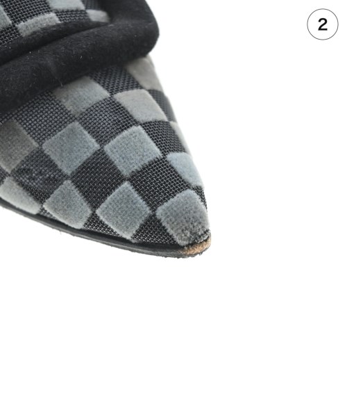 MANOLO BLAHNIK（マノロ　ブラニク）パンプス グレー サイズ:EU37(23.5cm位) レディース/2200645579024