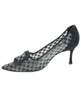 MANOLO BLAHNIK（マノロ　ブラニク）パンプス グレー サイズ:EU37(23.5cm位) レディース/2200645579024