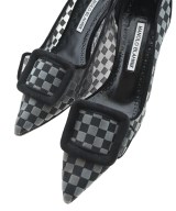 MANOLO BLAHNIK（マノロ　ブラニク）パンプス グレー サイズ:EU37(23.5cm位) レディース/2200645579024