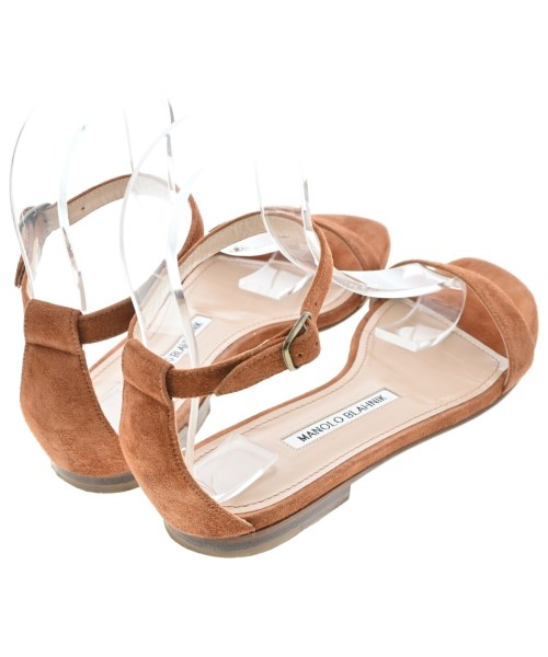 MANOLO BLAHNIK（マノロ　ブラニク）サンダル 茶 サイズ:EU36 1/2(23cm位) レディース/2200646089553