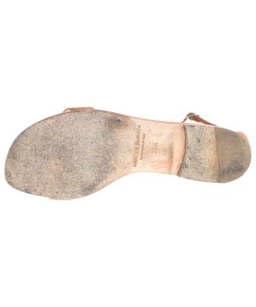 MANOLO BLAHNIK（マノロ　ブラニク）サンダル 茶 サイズ:EU36 1/2(23cm位) レディース/2200646089553