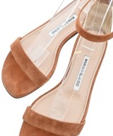 MANOLO BLAHNIK（マノロ　ブラニク）サンダル 茶 サイズ:EU36 1/2(23cm位) レディース/2200646089553