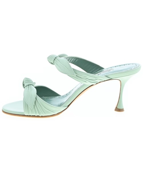 MANOLO BLAHNIK（マノロ　ブラニク）パンプス 緑 サイズ:EU37(23.5cm位) レディース/2200646292014