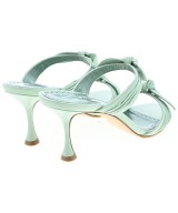 MANOLO BLAHNIK（マノロ　ブラニク）パンプス 緑 サイズ:EU37(23.5cm位) レディース/2200646292014