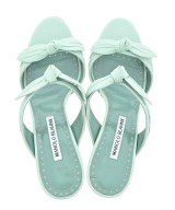 MANOLO BLAHNIK（マノロ　ブラニク）パンプス 緑 サイズ:EU37(23.5cm位) レディース/2200646292014