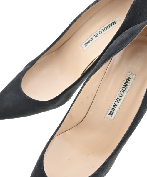 MANOLO BLAHNIK（マノロ　ブラニク）パンプス 黒 サイズ:EU38(24.5cm位) レディース/2200645071276