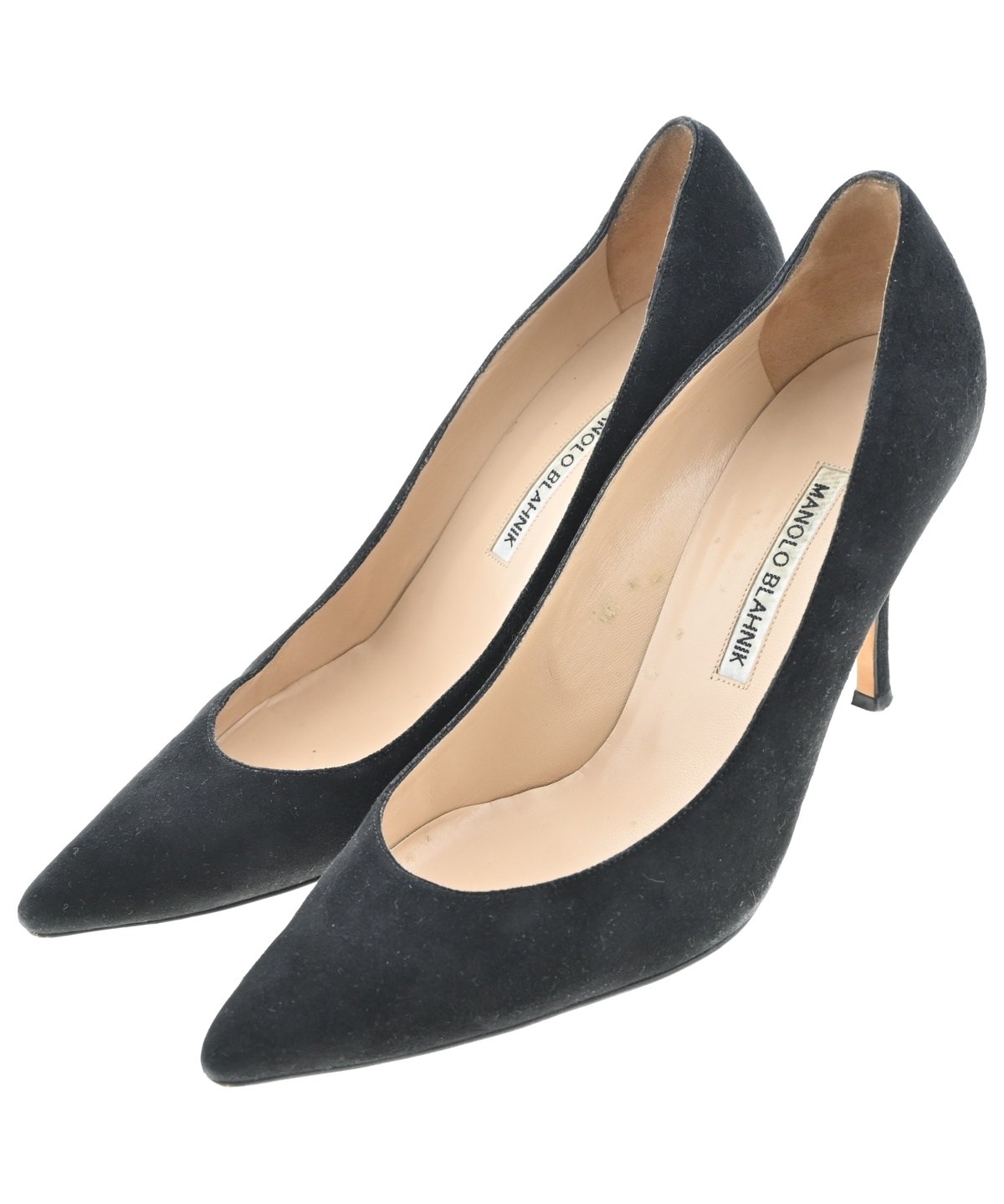 MANOLO BLAHNIK（マノロ ブラニク）パンプス 黒 サイズ:EU38(24.5cm位